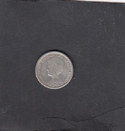 Beschrijving: 25 Cent WILHELMINA  